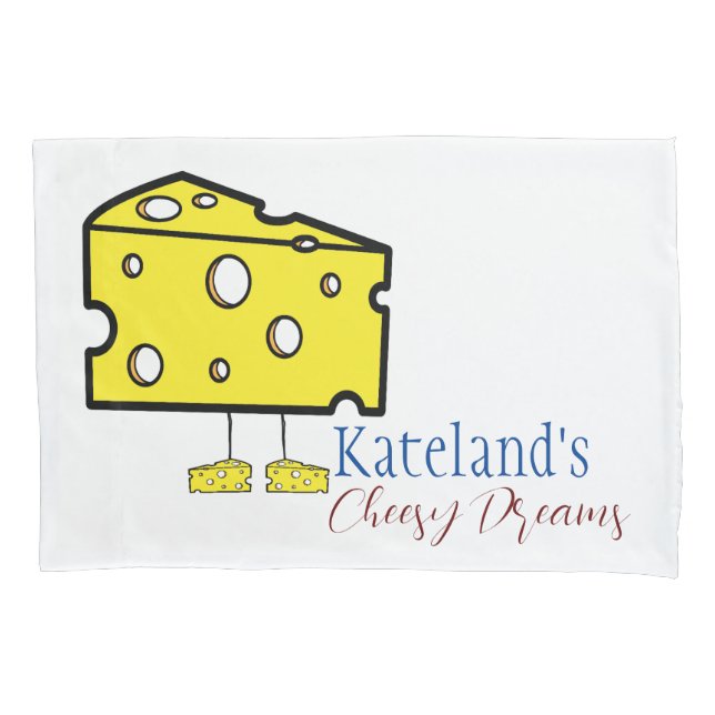 Housse D'oreillers Coque coussin Cheesy Dreams (devant)