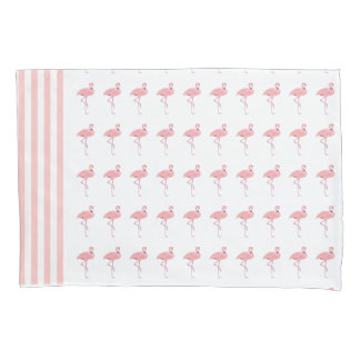 Housse D'oreillers Coque Coussin de Flamants roses roses