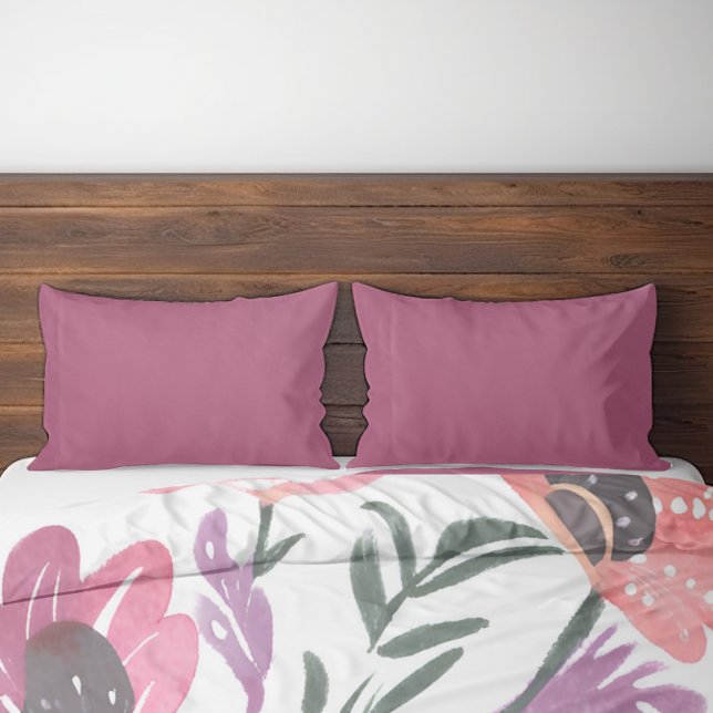Housse D'oreillers Coque Coussin de fleurs vives (Créateur téléchargé)