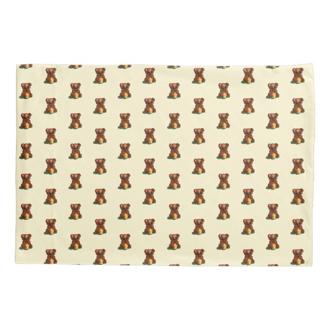 Housse D'oreillers Coque Coussin de l'ours mou (Dos)