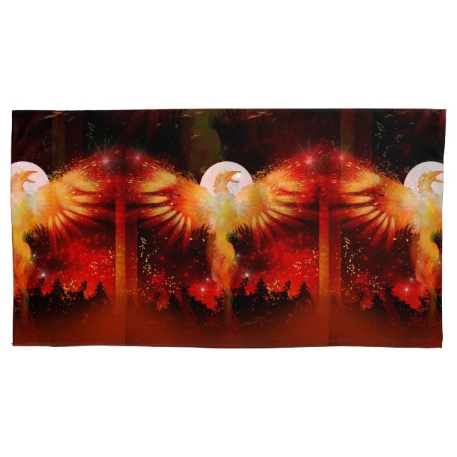 Housse D'oreillers Coque Coussin de Phoenix Rising (devant)