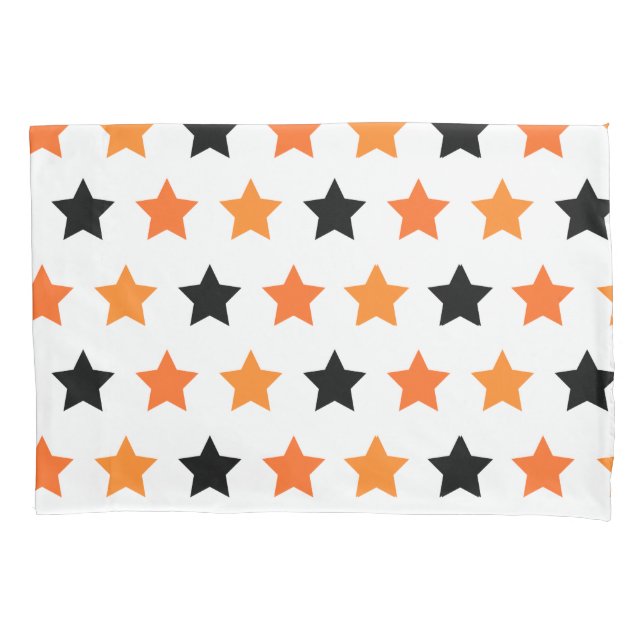 Housse D'oreillers Coque Coussin des étoiles d'Halloween (devant)