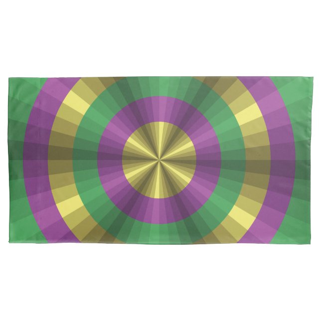 Housse D'oreillers Coque Coussin d'illusion Mardi Gras (devant)