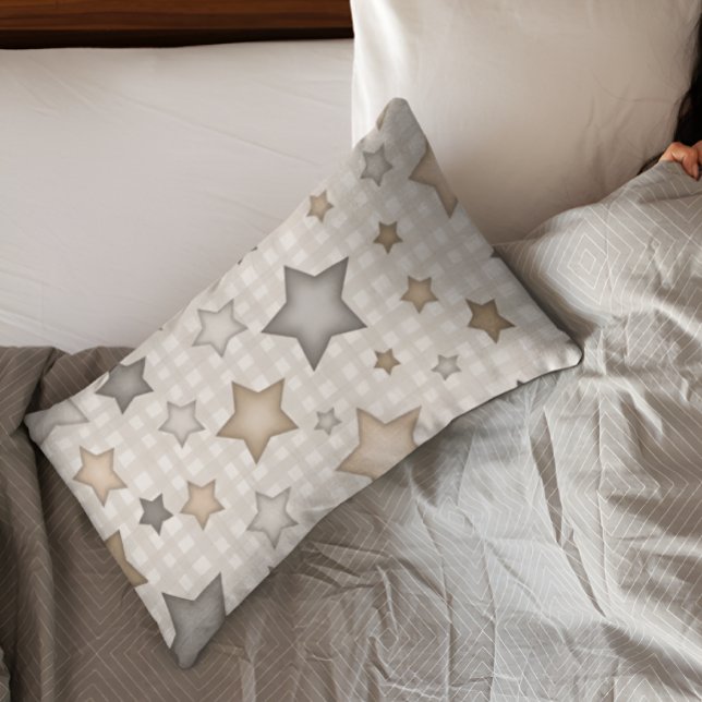 Housse D'oreillers Coque Coussin d'impression étoilé (Créateur téléchargé)