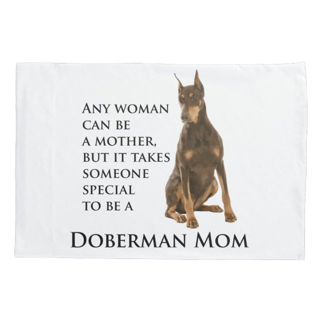 Housse D'oreillers Coque Coussin Doberman (Dos)