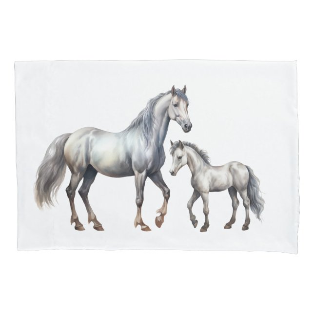 Housse D'oreillers Coque Coussin du cheval (devant-gauche)