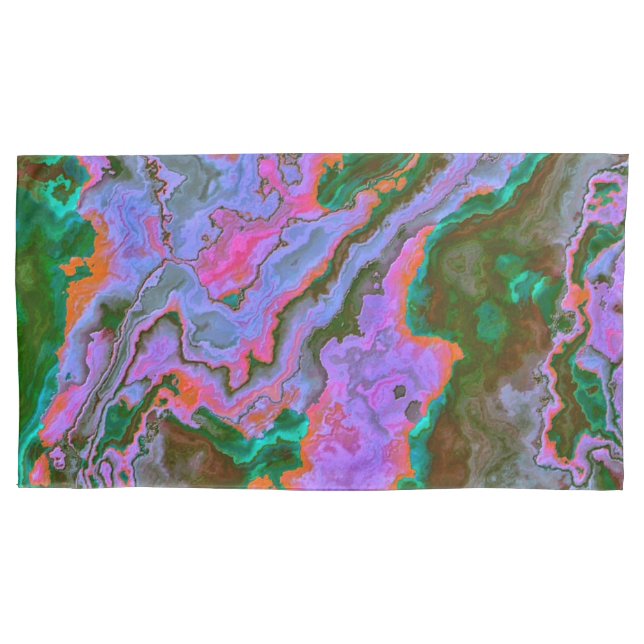 Housse D'oreillers Coque Coussin en marbre aigre (devant)