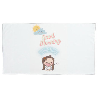 Housse D'oreillers Coque coussin Good Morning Sunshine