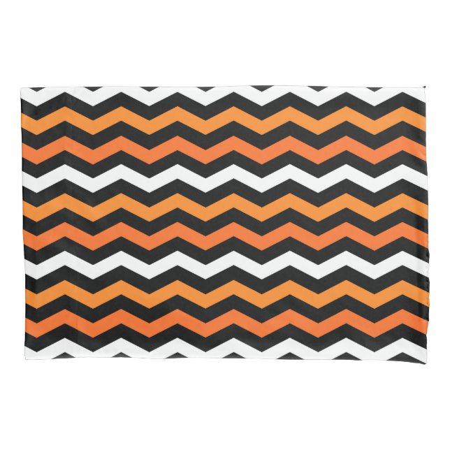 Housse D'oreillers Coque Coussin Halloween Chevron Plaid (devant)
