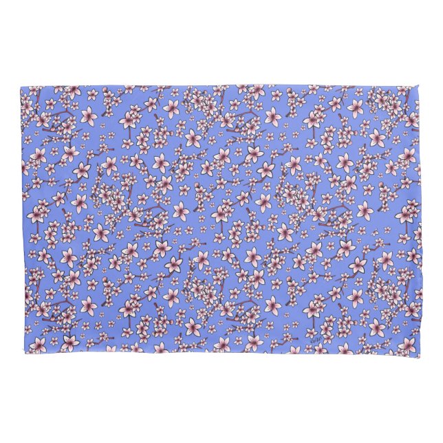 Housse D'oreillers Coque Coussin KiniArt Cherry Blossoms (devant)