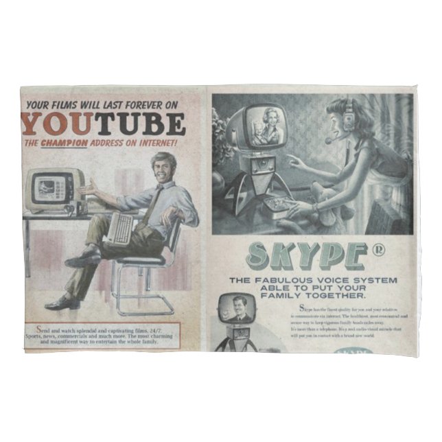 Housse D'oreillers Coque coussin médias sociaux (devant)