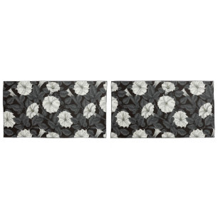 Housse D'oreillers Coque Coussin Moonflowers