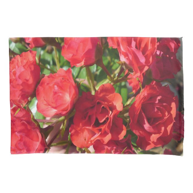 Housse D'oreillers Coque Coussin Red Roses 2 (devant)