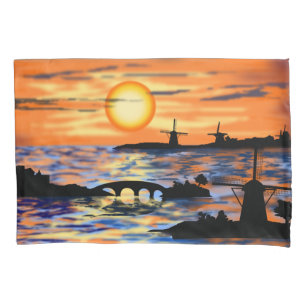 Housse D'oreillers Coque Coussin Sea Sunrise
