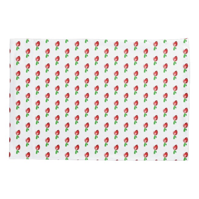 Housse D'oreillers Coque Coussin Tulip Girl (Dos)