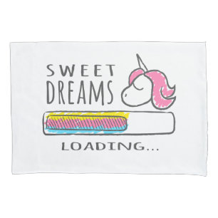 Housse D'oreillers Coque Coussin Unicorn