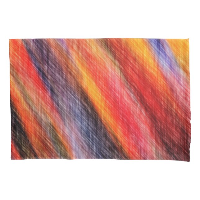 Housse D'oreillers Coque de Coussin de couleur Sunset Abstrait (devant)
