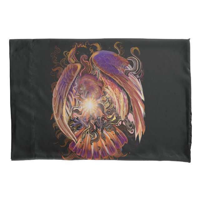 Housse D'oreillers Coque de Coussin de faucon solaire (devant)