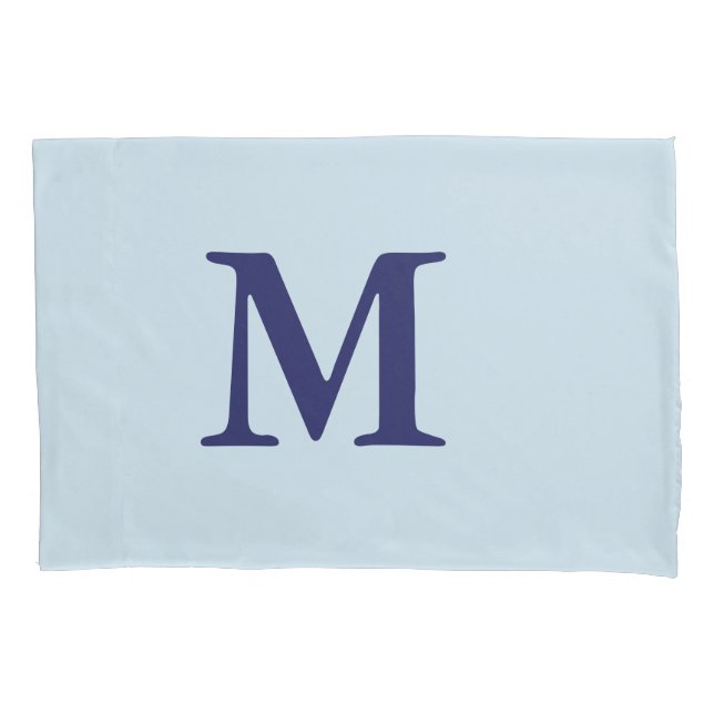 Housse D'oreillers Coques Coussins Monogrammes customisés (devant-gauche)