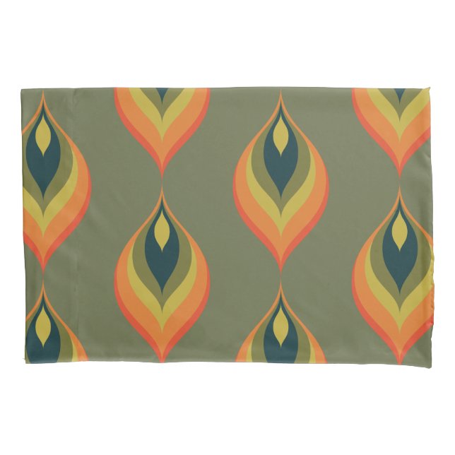 Housse D'oreillers coques coussins rétro (devant)