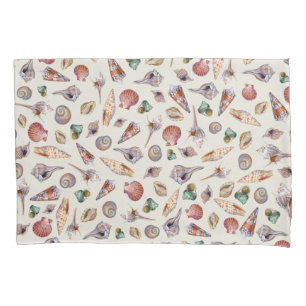 Housse D'oreillers Coquilles de mer