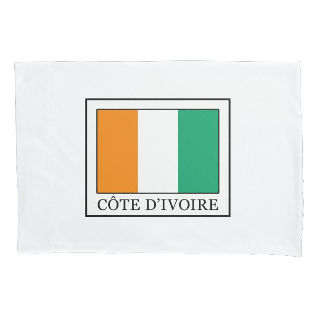 Housse D'oreillers Côte d'Ivoire (devant)