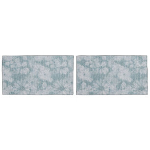 Housse D'oreillers Cottage de Comté Velvety Blue Daisy