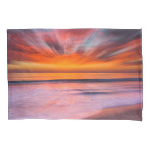 Housse D'oreillers Coucher de soleil Tamarack Beach Carlsbad, CA