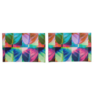Housse D'oreillers Couleurs feuille