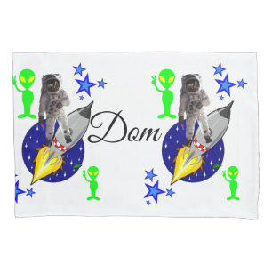 Housse D'oreillers Coussin Coque Astronaut vaisseau spatial