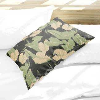 Housse D'oreillers Coussin Feuille de la Jungle tropicale Coque