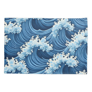 Housse D'oreillers coussin vague