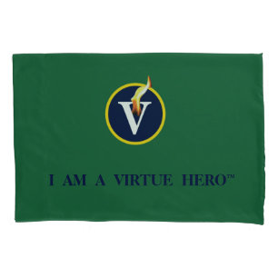 Housse D'oreillers Coussin VIRTUE HEROES - Vert