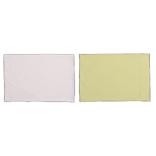Housse D'oreillers Couverture Coussin simple couleur