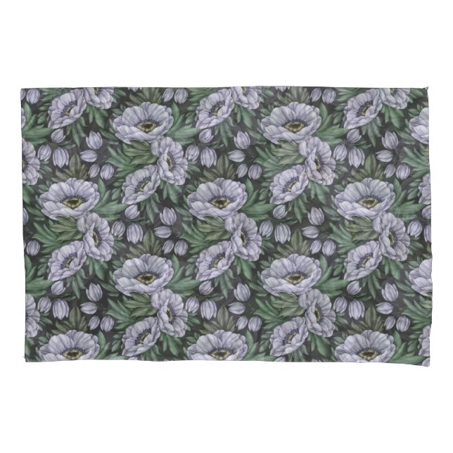 Housse D'oreillers Couvertures de Coussin de fleur de lune (devant-gauche)