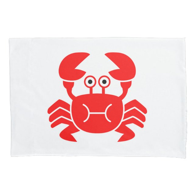 Housse D'oreillers Crabe (devant)