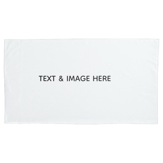 Housse D'oreillers Create Your Own white (devant)