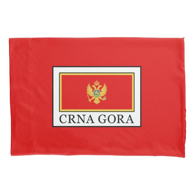 Housse D'oreillers Crna Gora (devant)