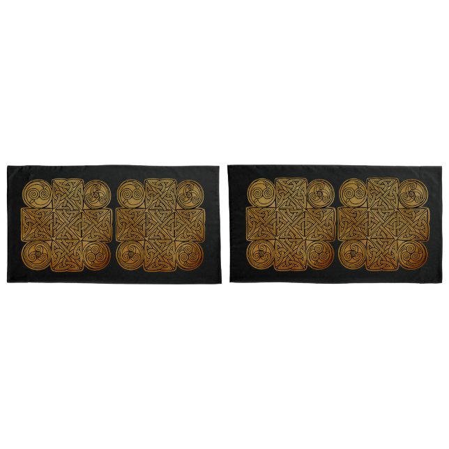 Housse D'oreillers Croix de nouage celtique (Dos-Set)