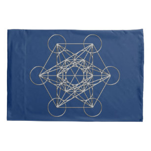 Housse D'oreillers Cube en Metatrons