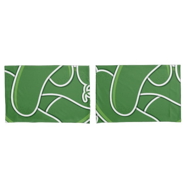 Housse D'oreillers Cucumber (devant-Set)