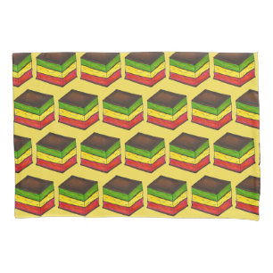 Housse D'oreillers Cuisine italienne Rainbow Tricolor sept couches Co