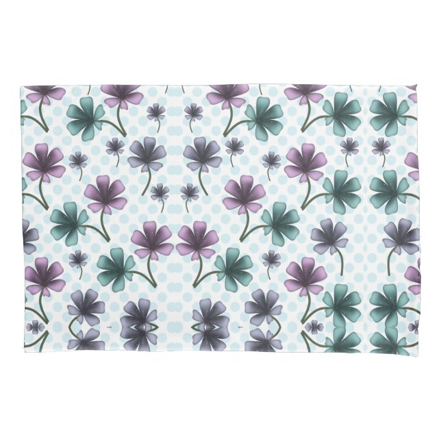 Housse D'oreillers Custom  floral Pattern Blanket (devant)