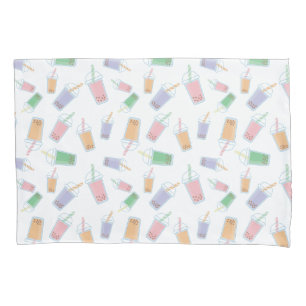 Housse D'oreillers Cute Bubble Thé Motif Pastel Couleurs Douces Bébé