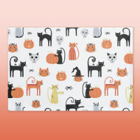 Cute Halloween Chat Éffrayant