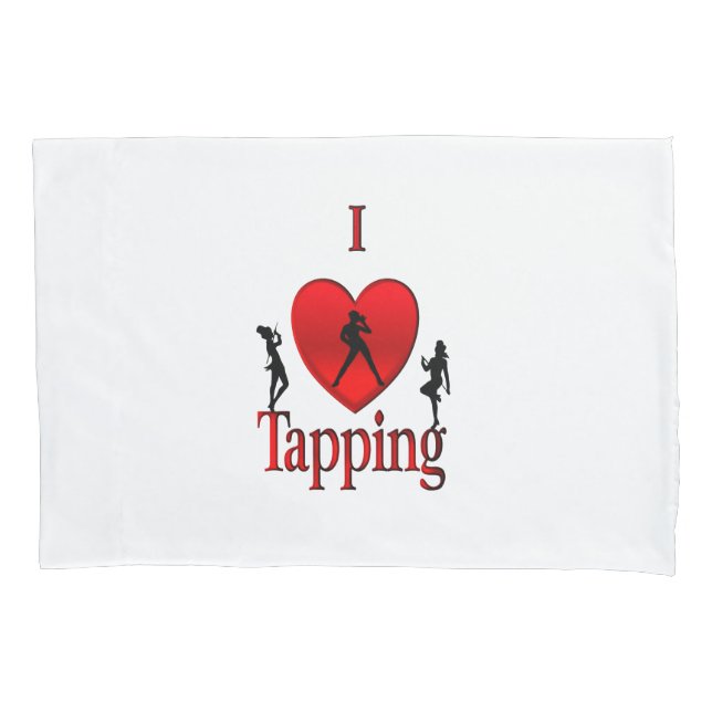 Housse D'oreillers Danse I Heart Tap (devant)