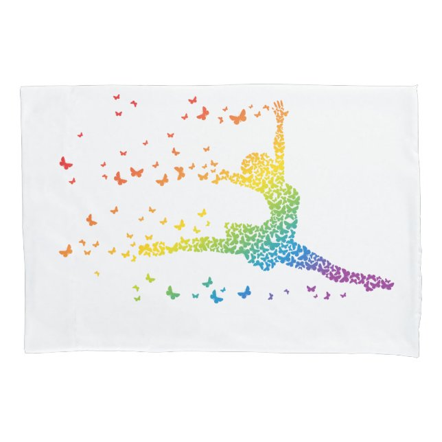 Housse D'oreillers Danseur de papillon (devant)