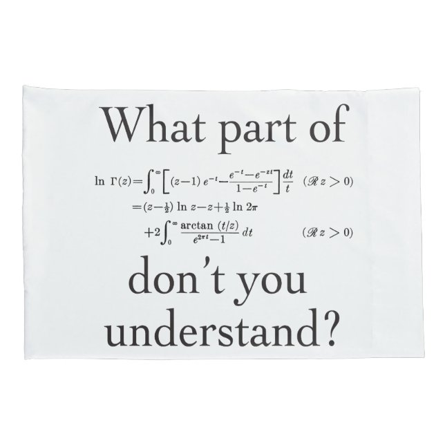 Housse D'oreillers De quelle partie… ? (Dos-Droit)