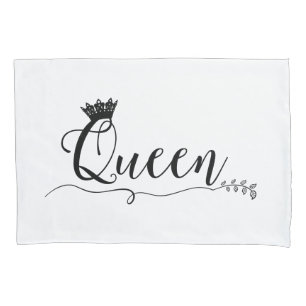 Housse D'oreillers """ De reine