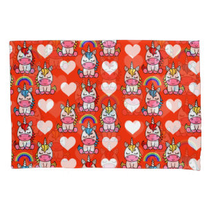 Housse D'oreillers Décor de la maison Unicorn Pony